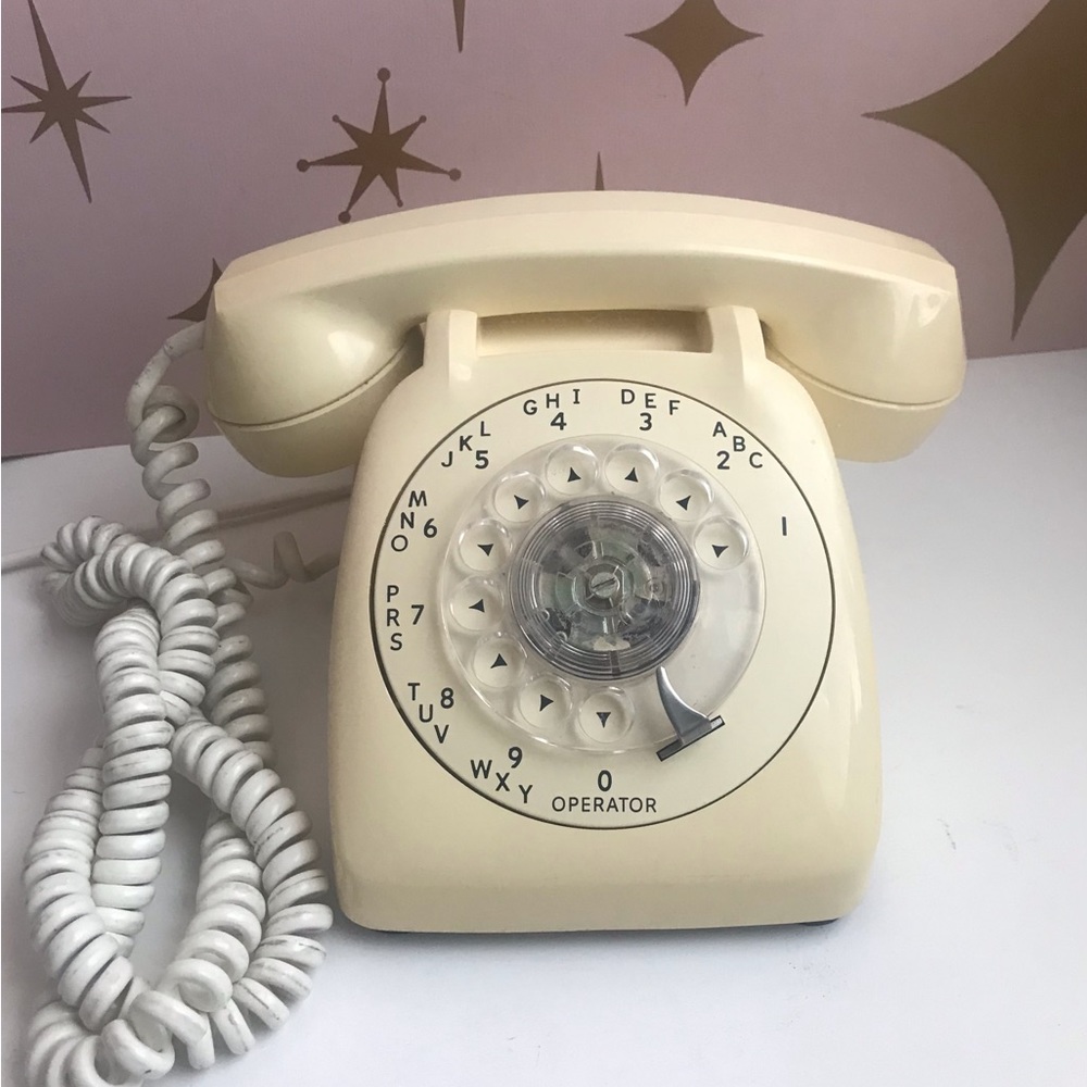 Vintage Automatic Electric Rotary Desk-top Telephone